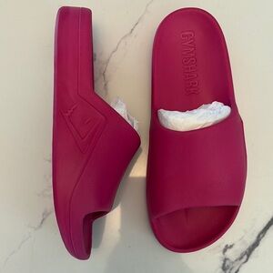 GYMSHARK Rest Day Slides Bold Magenta
